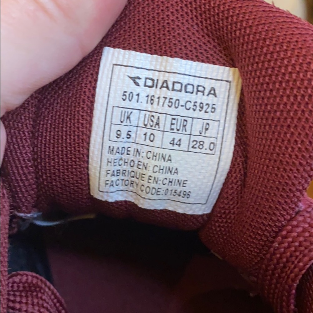 Diadora N. 9000 suede Tennis Shoes - Picture 6 of 6